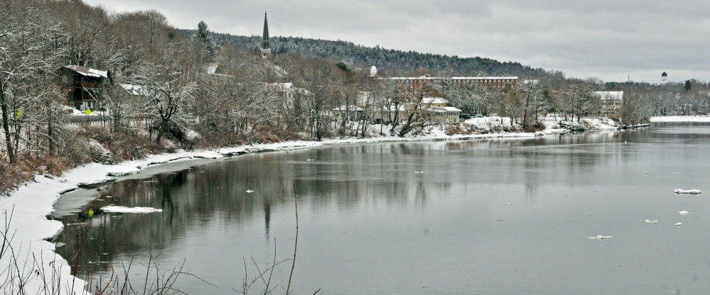Rain forecast for next week has raised the possibility of flooding on the Kennebec River.