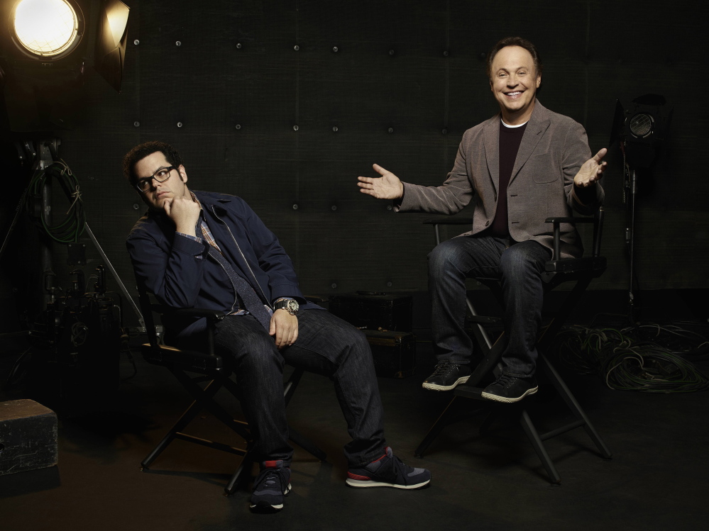 Josh Gad and Billy Crystal star in “The Comedians.”