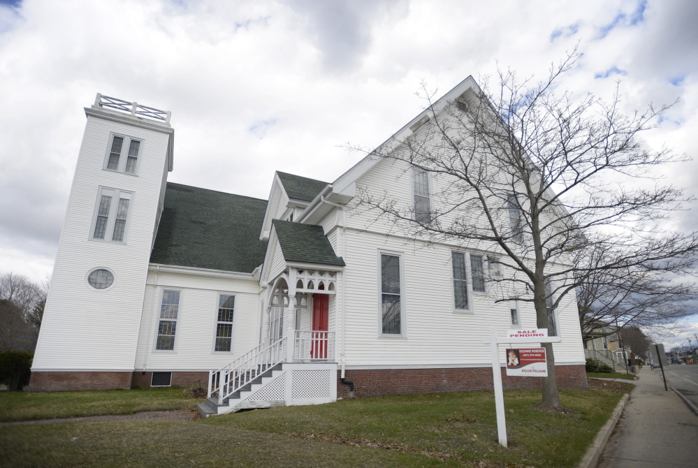 Located at Forest and Pleasant avenues in Portland, Clark Memorial United Methodist Church  was put on the market in November with an asking price of $600,000. A sale is pending to an undisclosed buyer.