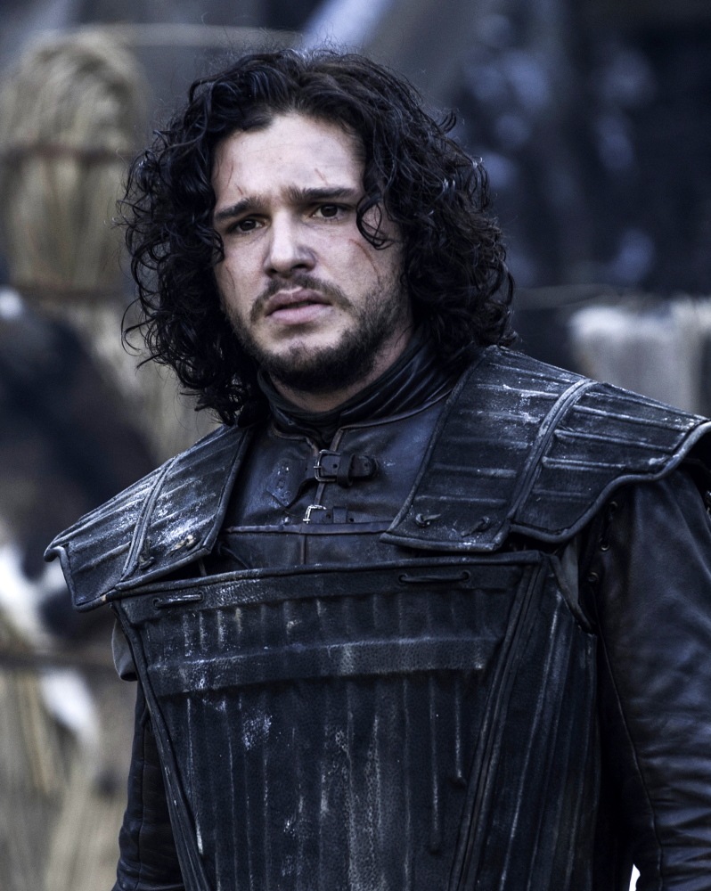 Kit Harington appears in a scene from “Game of Thrones” in this image released by HBO.