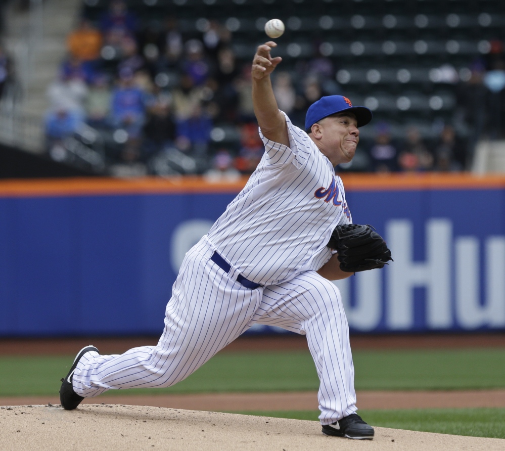 Mets starter Bartolo Colon improved to 4-0 with New York’s 6-3 victory over Atlanta. The Mets have won 11 in a row, tying a franchise best.