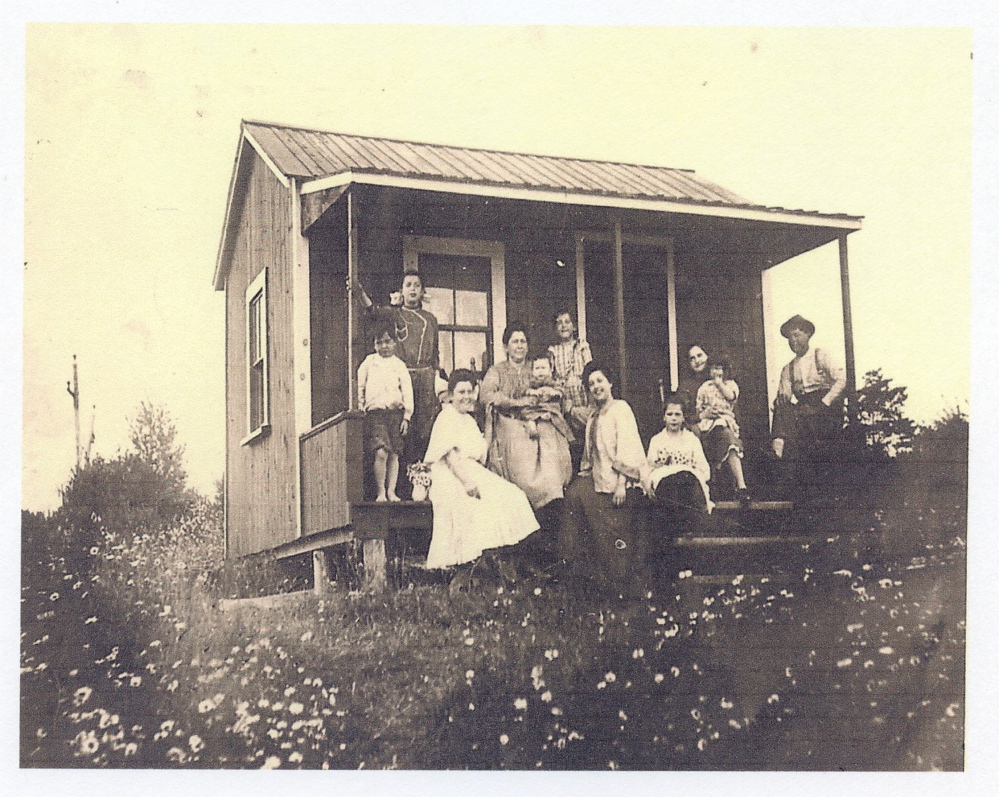This photo shows Picher family members at their camp on Webber Pond in Vassalboro. John Picher and his wife, Bonnie, of Vassalboro, eventually added on to the camp, and it was their first home after they were married.
