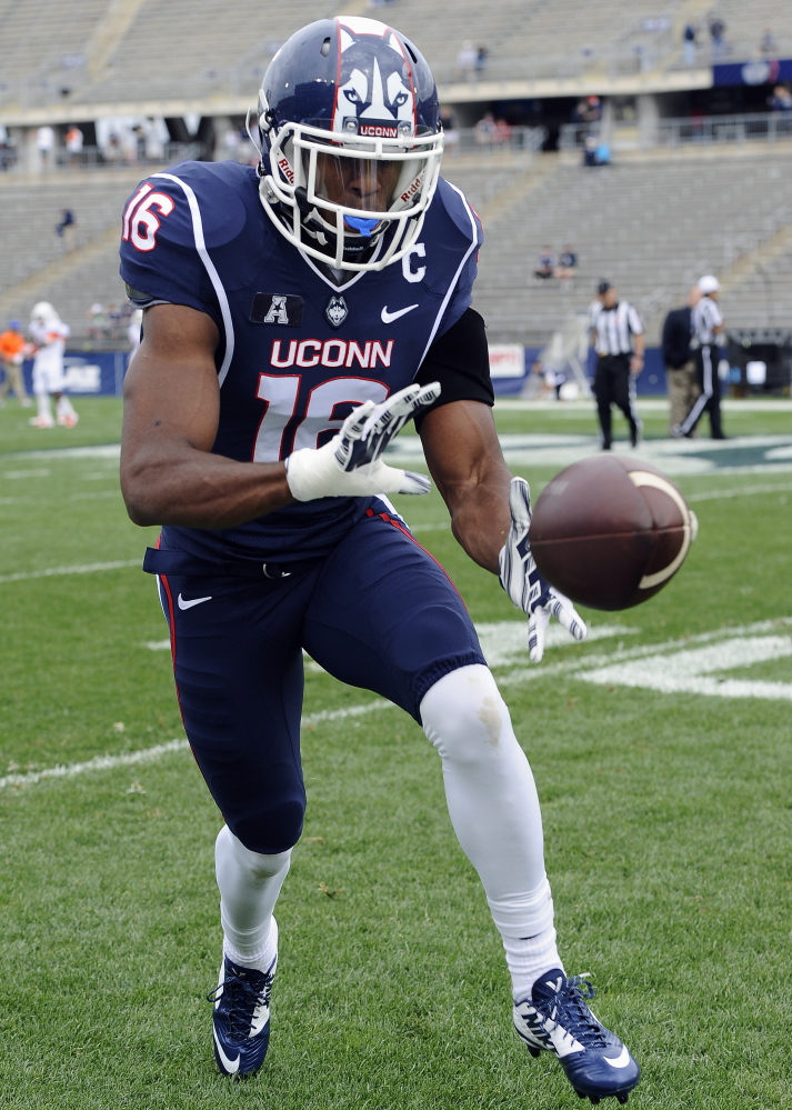 UConn’s Byron Jones might be a good fit for the Pats at cornerback. He has great size and cover skills and was very impressive at the combine.