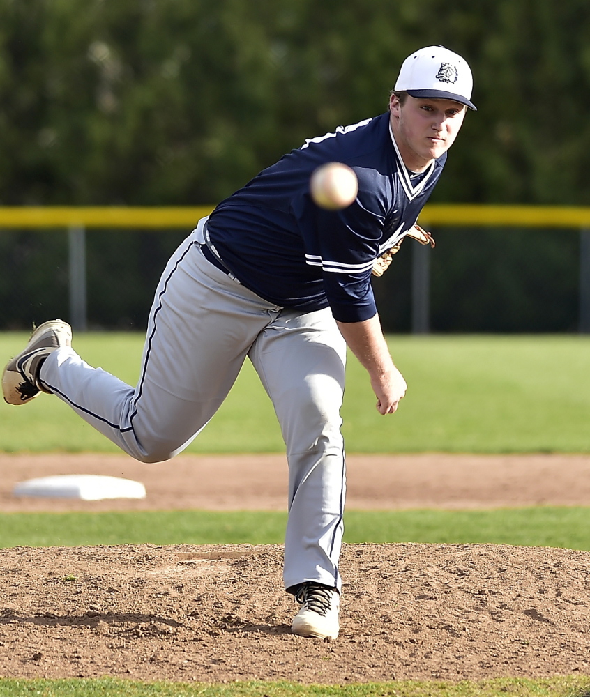 Reliever Ryan Ruhlin got the win on Tuesday as Portland beat Windham, 4-2. The Bulldogs are off to a 2-0 start in Coach’s Mike Rutherford’s return.