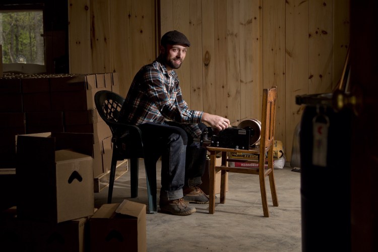 Monday marks the formal arrival in Maine of the Legal Services Food Hub, which provides free attorney services to farmers and food producers who need them – and there are plenty. One person who has already used the service is Noah Fralich, owner of Norumbega Cidery in New Gloucester. Getting help with trademarking his product gave him “one less thing to worry about,” Fralich said. Gabe Souza/Staff Photographer