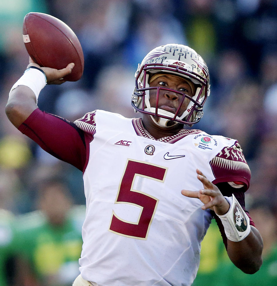 Jameis Winston says he’s looking forward to developing into a great man for Tampa Bay.