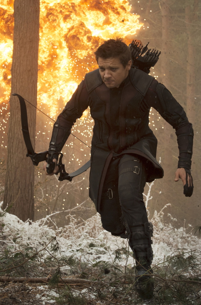 Jeremy Renner in “Avengers: Age Of Ultron.”