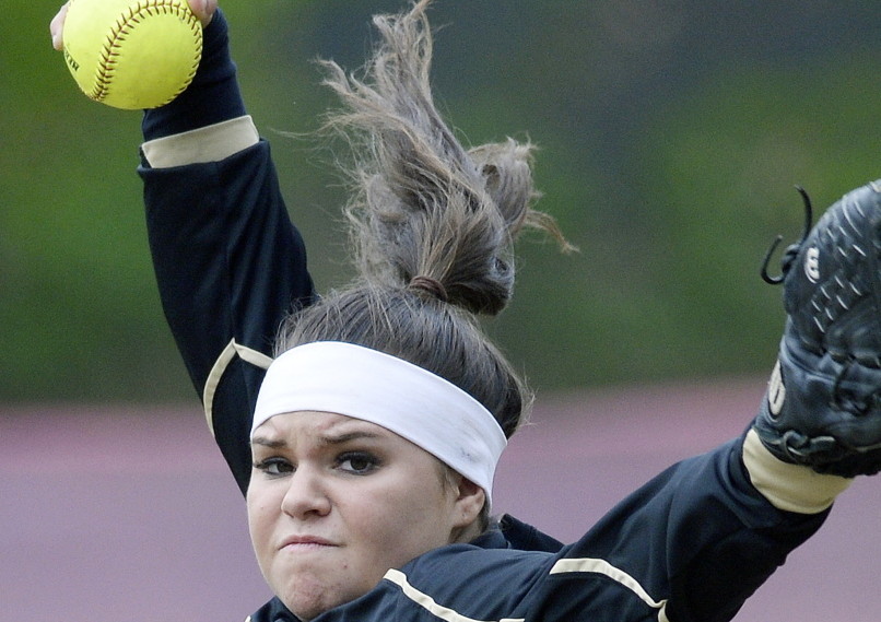 Thornton Academy pitcher Bailey Tremblay struck out 12 and allowed 11 hits in nine innings to earn the win.