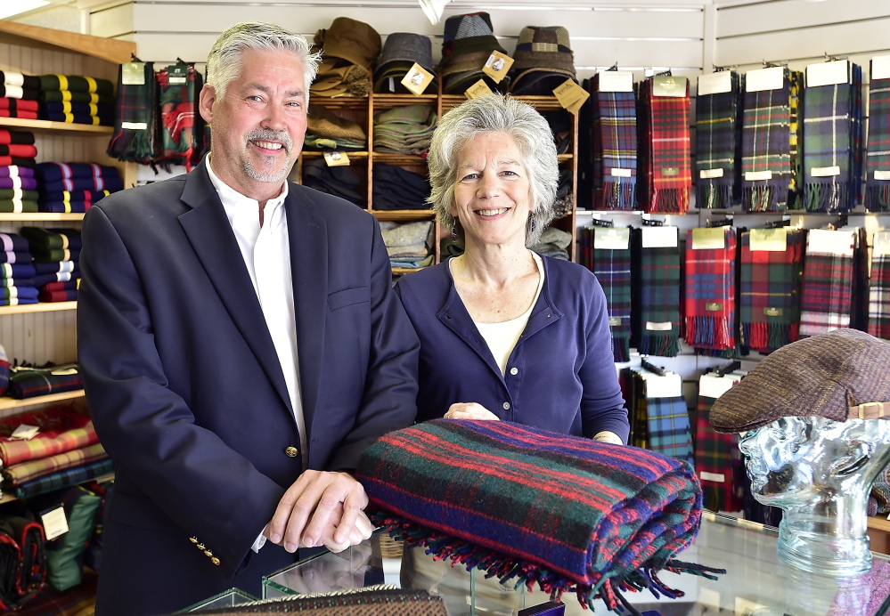 Neither Jay Paulus nor Lisa Bussey had a background in retail, and they may not always have been Anglophiles. But they relish running Bridgham & Cook.