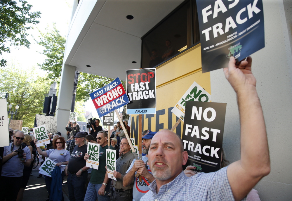 President Obama’s ‘fast track’ legislation draws protest. A Senate vote Thursday allowing for debate of Obama’s controversial trade agenda reverses an embarrassing defeat for the president. Some lawmakers are very concerned about preventing currency manipulation.