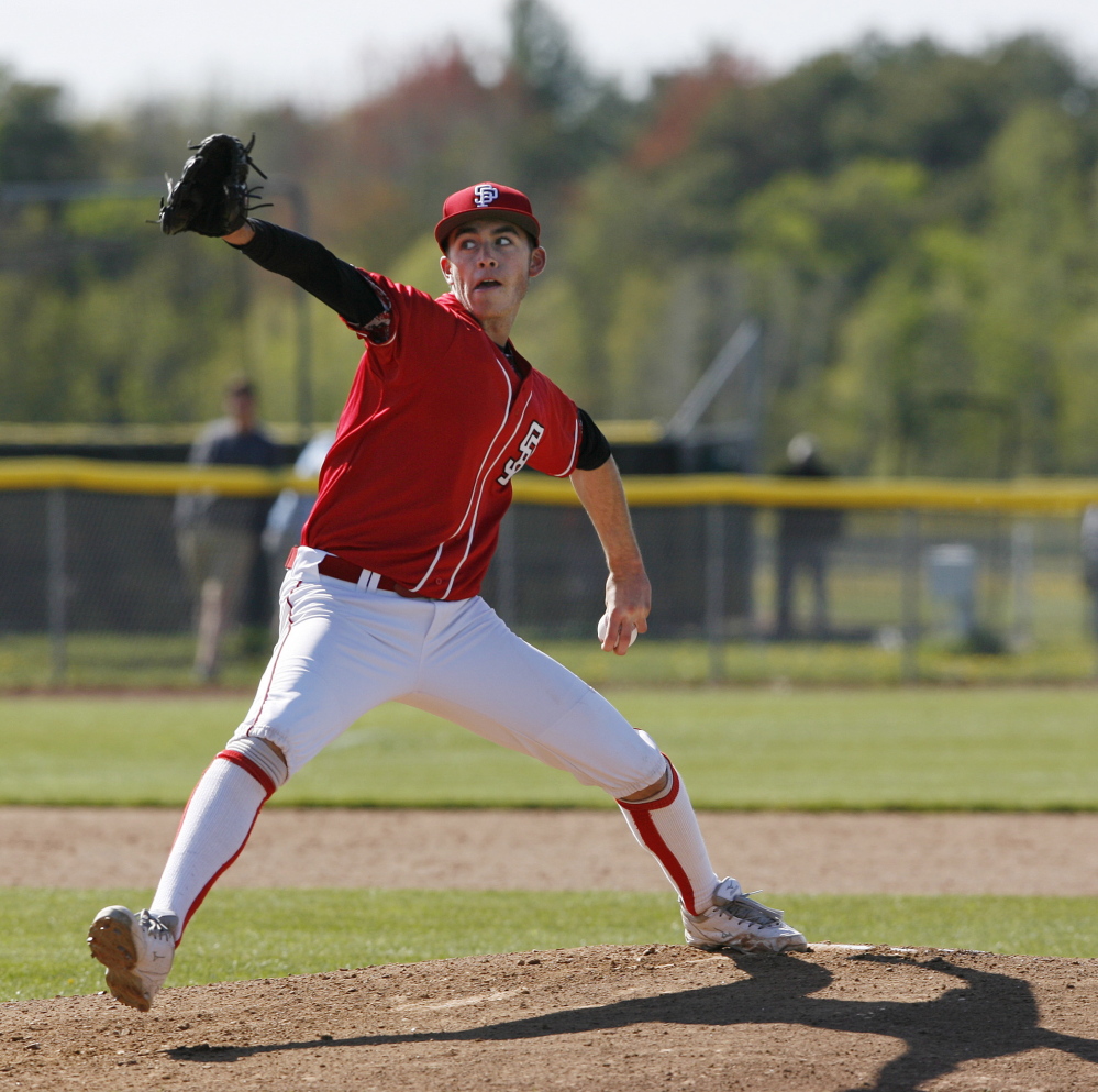 Henry Curran of South Portland, who pitched a one-hitter with 19 strikeouts two weeks ago against Cheverus, on Thursday had a one-hitter with 14 strikeouts in a 4-0 victory at home against Portland.