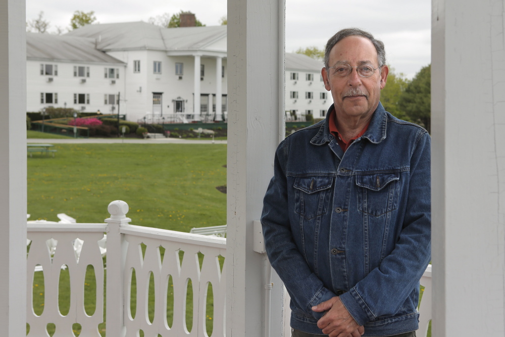 Mike Feldman, shown at the Poland Spring Resort last week, has fond memories of Sonny Liston.