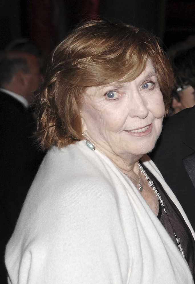 Comedian Anne Meara attends the Museum of the Moving Image Salute to Ben Stiller in New York in 2008. 
AP file photo