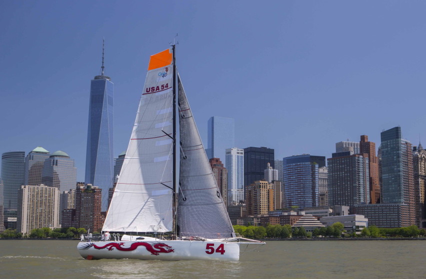 The high performance 40-foot sailboats coming to Portland next summer will compete for a $20,000 prize pool. Photo by Atlantic Cup/Billy Black