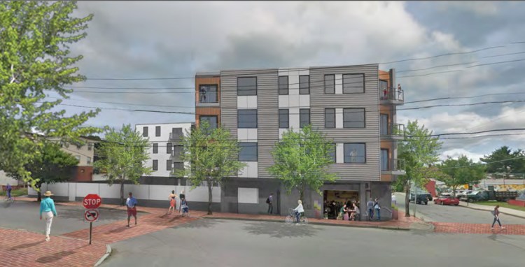 Redfern Properties received approvals for up to 53 market-rate apartments in a four-story building at 85 Anderson St. in East Bayside.