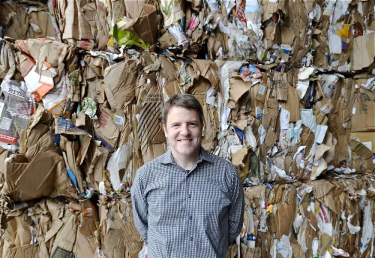 Kevin Roche has been in trash all his professional life, and has seen the garbage industry evolve. Shawn Patrick Ouellette / Staff Photographer