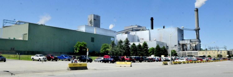 Loss of value of the Sappi Fine Paper mill in Skowhegan, seen on Wednesday, has had a financial effect on the town that a bill in the Legistlature aims to help ease. S.D. Warren Co., the mill’s owner, also has filed an appeal of a tax abatement denial, which would lower the value of the mill further if approved.