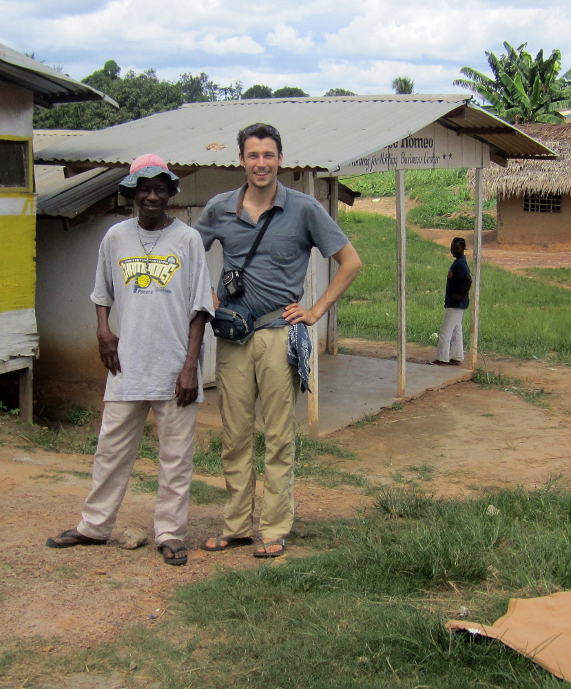 In Liberia last year, Ben Morse, right, and his colleagues oversaw a door-to-door survey of residents seeking statistical evidence that would help to inform efforts to stem uncontrolled Ebola transmissions.