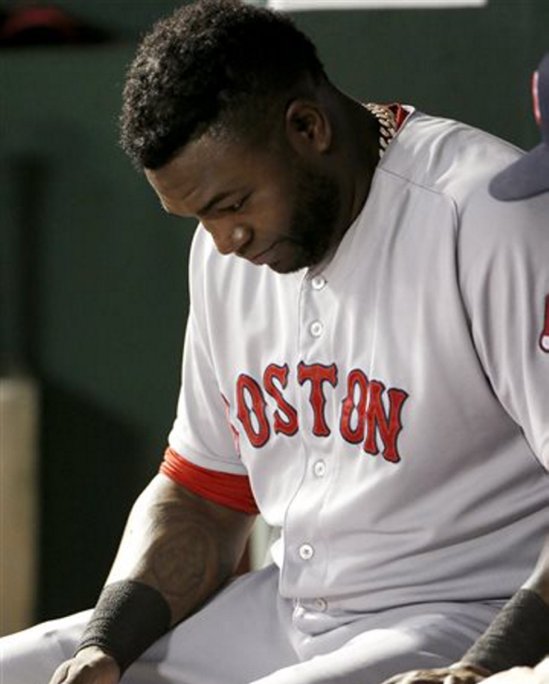 Boston’s David Ortiz was among the veterans Manager John Farrell summoned to discuss why the team has failed to generate enthusiasm despite great preseason expectations and the team’s highest-ever payroll.