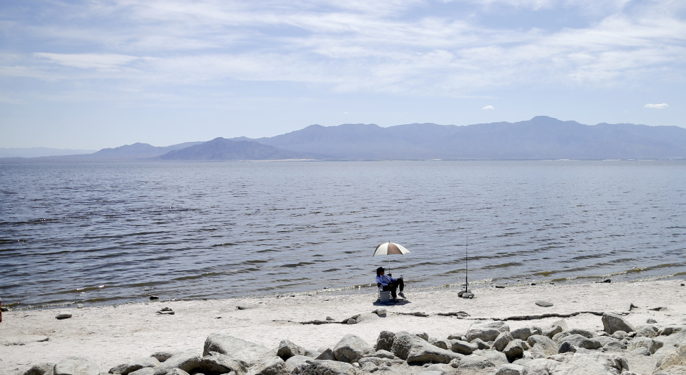 Created by a breached dike in 1905, the Salton Sea became one of California’s top tourist attractions but now grows smaller as more water is diverted to dry Southwest cities.