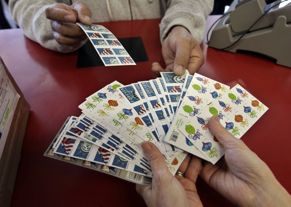 Now is a good time to buy stamps. They're likely going to cost more in the forseeable future.