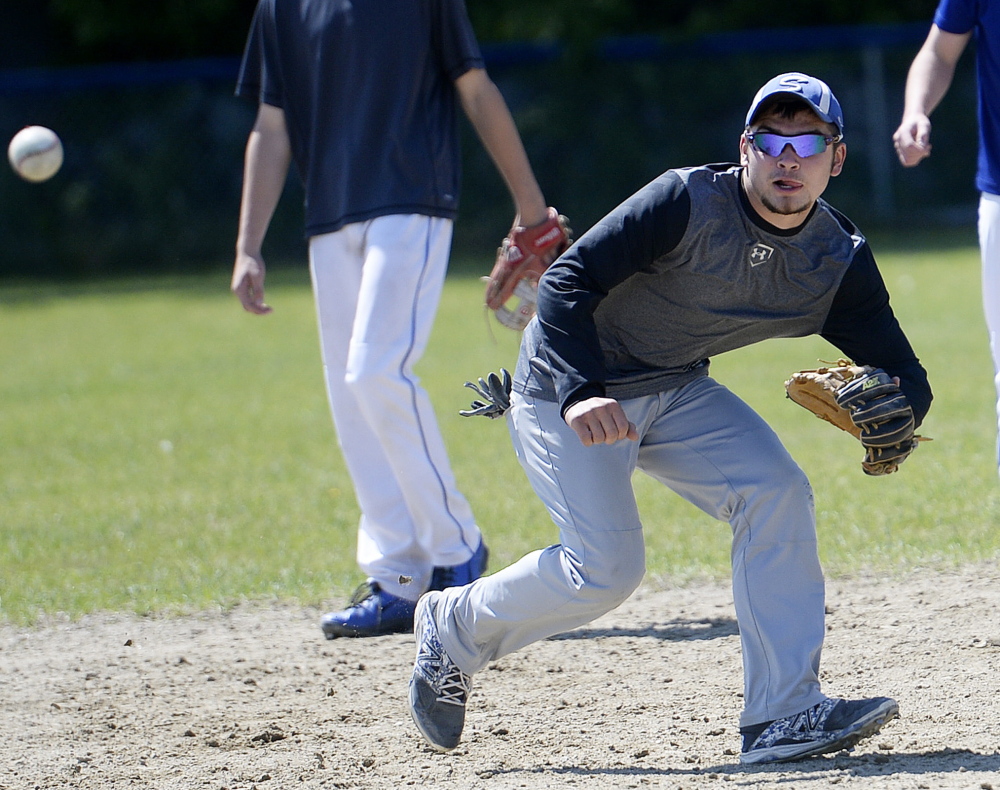 Brady Anderson, the son of Sacopee Valley baseball coach Eric Anderson, says the team learned through its playoff run a year ago and wants another title chance.