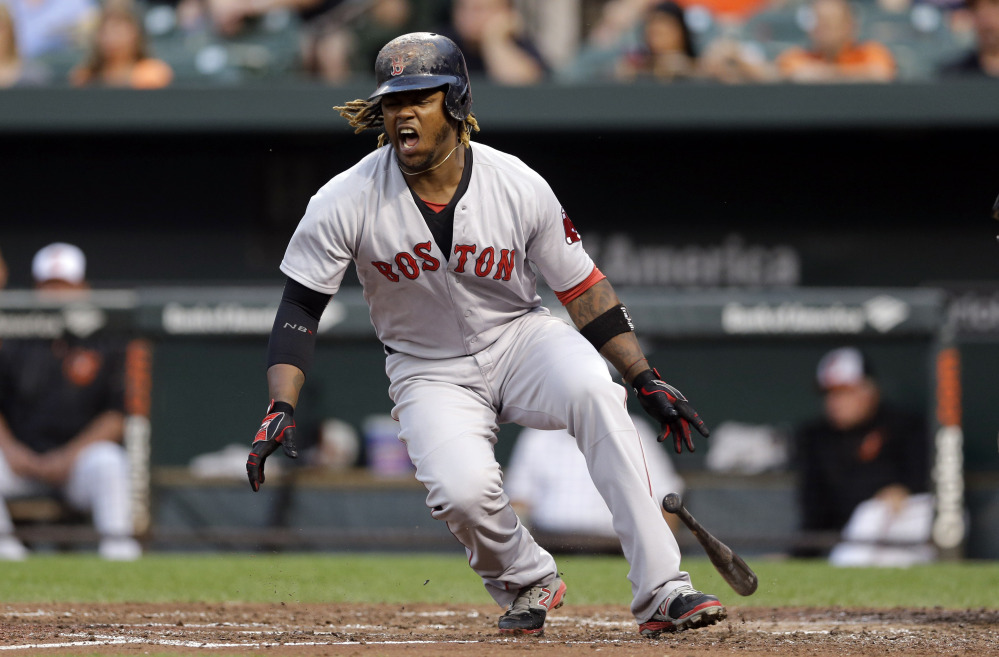 Boston’s Hanley Ramirez , 31, has three more years and $66 million left on his contract, with a vesting option for 2018. He batted .183 after the All-Star break, with six doubles and no home runs. He has been banished from left field and is a player without a position, unless he learns how to play first base.