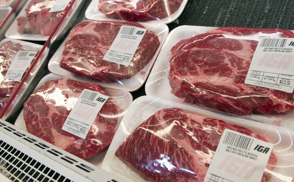 Labels tell consumers what countries the meat is from: for example, “born in Canada, raised and slaughtered in the United States” or “born, raised and slaughtered in the United States.”