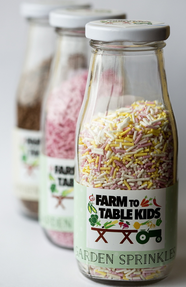 “Garden Sprinkles” from Farm to Table Kids in a variety of colors