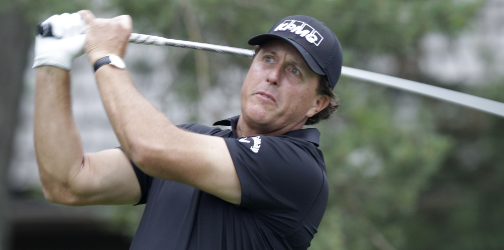 Phil Mickelson has never won the U.S. Open but usually contends, with six runner-up finishes.