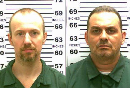 David Sweat, left, and Richard Matt , who was shot and killed by police.