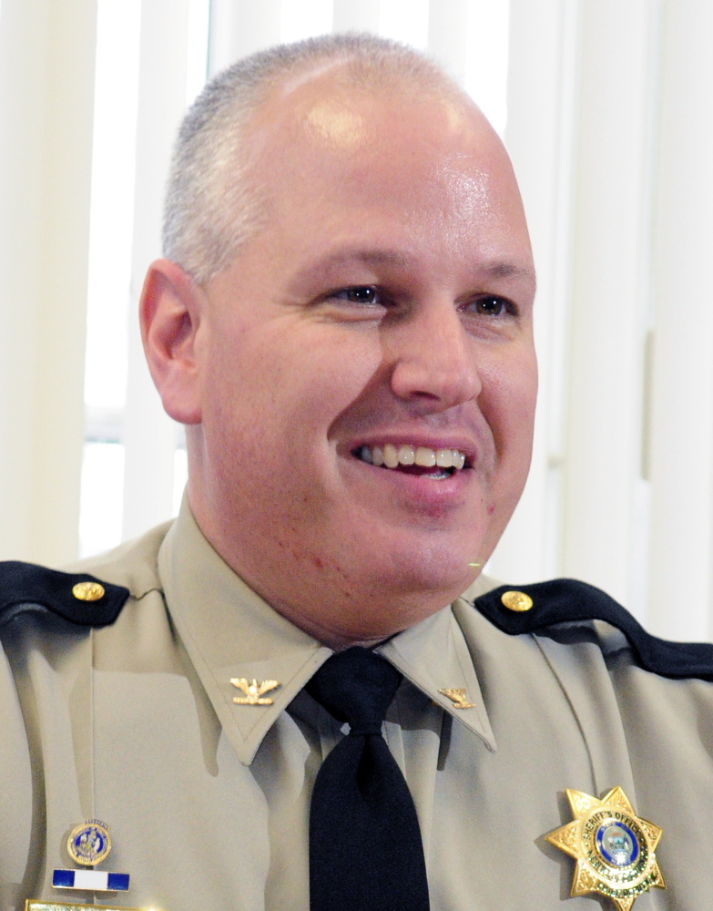 Ryan Reardon, interim sheriff in Kennebec County.