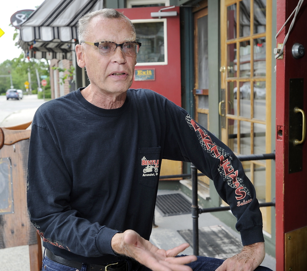 Philip Printz, 67, who owns a condominium on High Street, believes that the state should pay to aid asylum seekers, but says that Portland should take the responsibility if Augusta fails to.