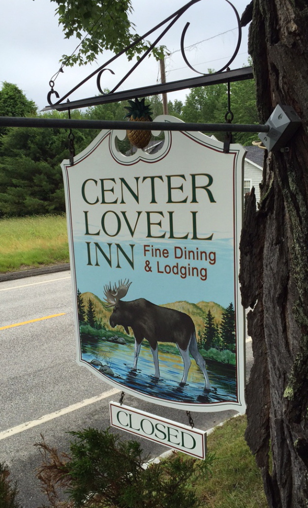 The Center Lovell Inn is set to reopen July 10. A recorded phone greeting asks callers to leave their name and number.