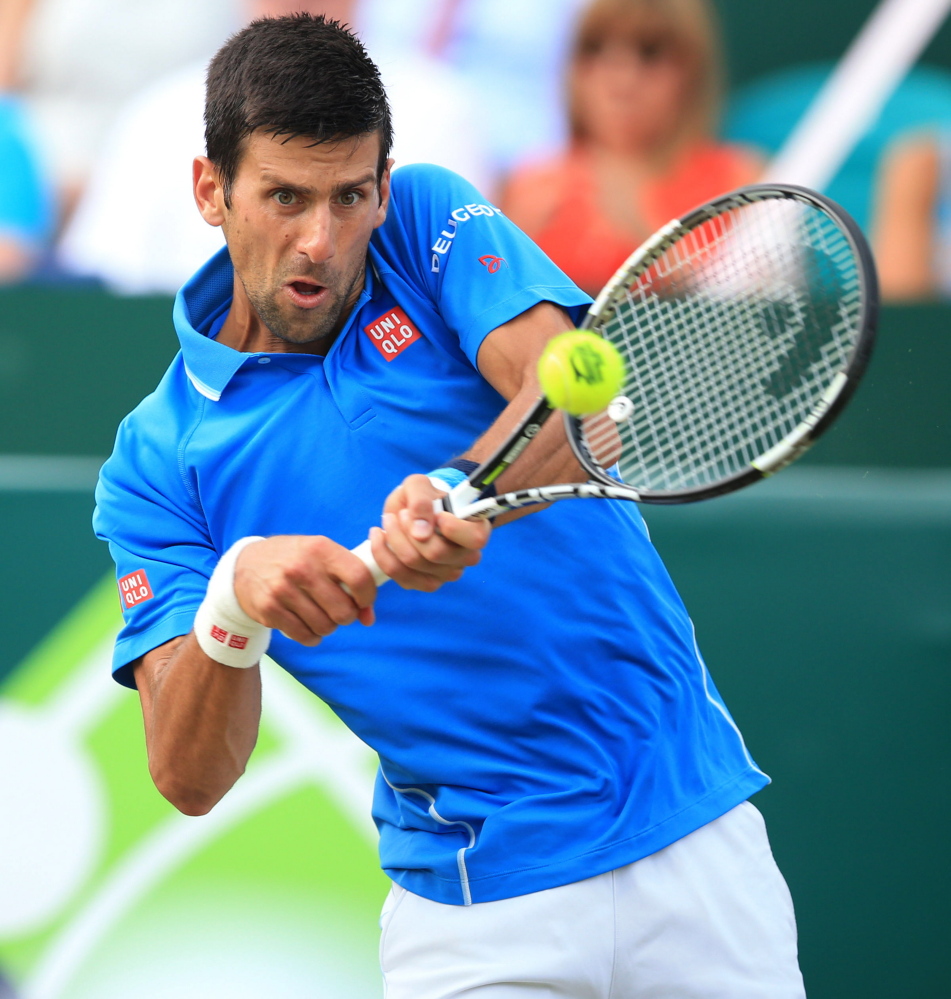Novak Djokovic faces a potential tricky start at Wimbledon, but would not meet any of his three biggest rivals — Roger Federer, Rafael Nadal and Andy Murray — until the finals.