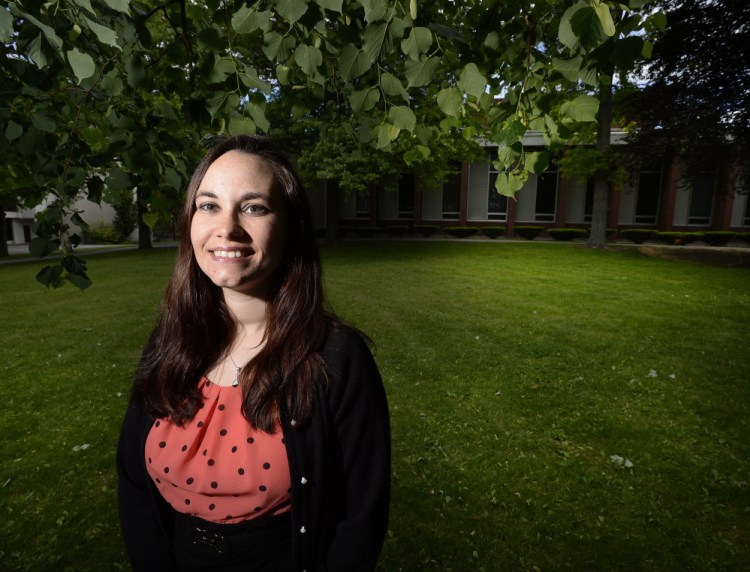 Casey Webster, 28, who works at the University of Southern Maine in Portland, took advantage of her employer’s tuition reimbursements to help with the cost of her master’s degree.