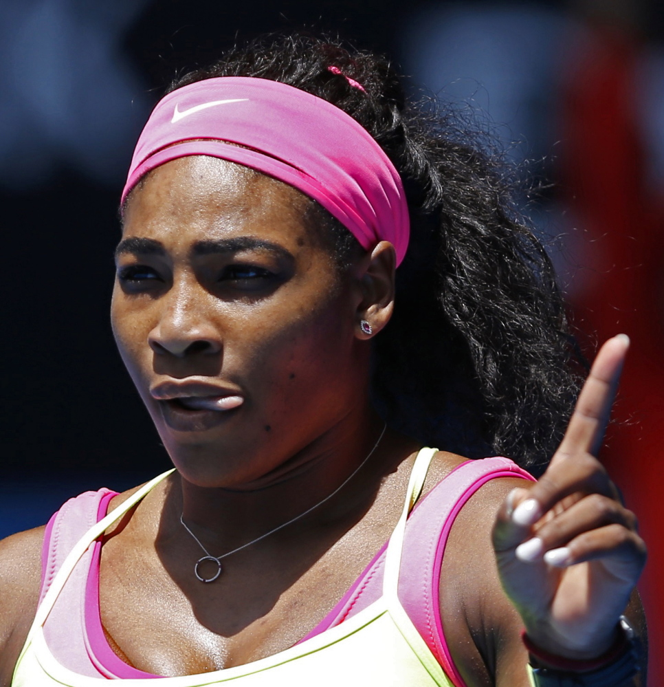 Serena Williams has an incredible record when the match is really important: She’s 33-4 in Grand Slam finals.