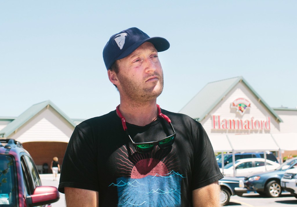 Patrick Mosley said, "It would be a shame to lose some more of that local flavor” when Hannaford becomes a smaller part of an international conglomerate.
Whitney Hayward/Staff Photographer


