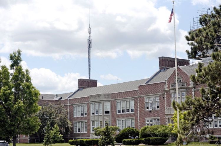 A U.S. Cellular tower has been installed at Deering High School in Portland since 2006. Concerns from some teachers at the school have prompted the superintendent to hire a contractor to test the radio frequency emissions from the tower. Results of the test, which was conducted Tuesday, are expected to take a few weeks.
