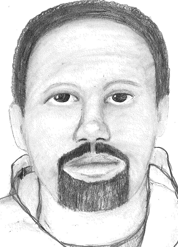 Portland police released this sketch of the man they believe tried to rob a woman with a knife June 5 on Gilman Street.