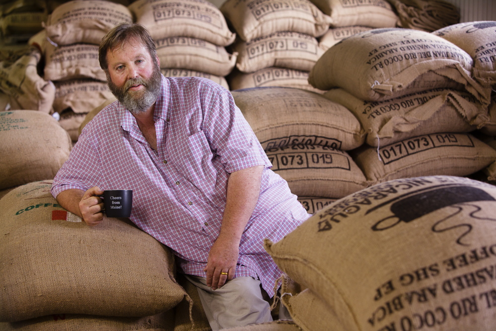  Bob Garver, owner of Wicked Joe Coffee Roasters. Carl D. Walsh/Staff Photographer