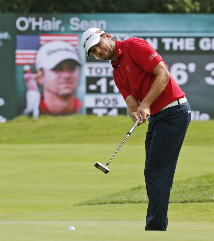 Sean O’Hair is one of four players tied for the lead at the Greenbrier Classic in White Sulphur Springs, W.Va. O’Hair shot 4-under-par 66 on Saturday and is 11 under for the tournament.
