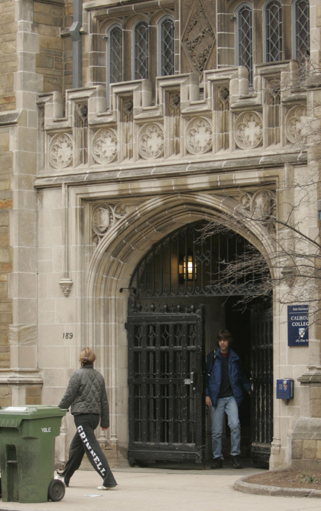 Calhoun College, one of the 12 residential colleges housing undergraduates at Yale University in New Haven, Conn., is named for John C. Calhoun, a white supremacist who graduated from Yale in 1804.
