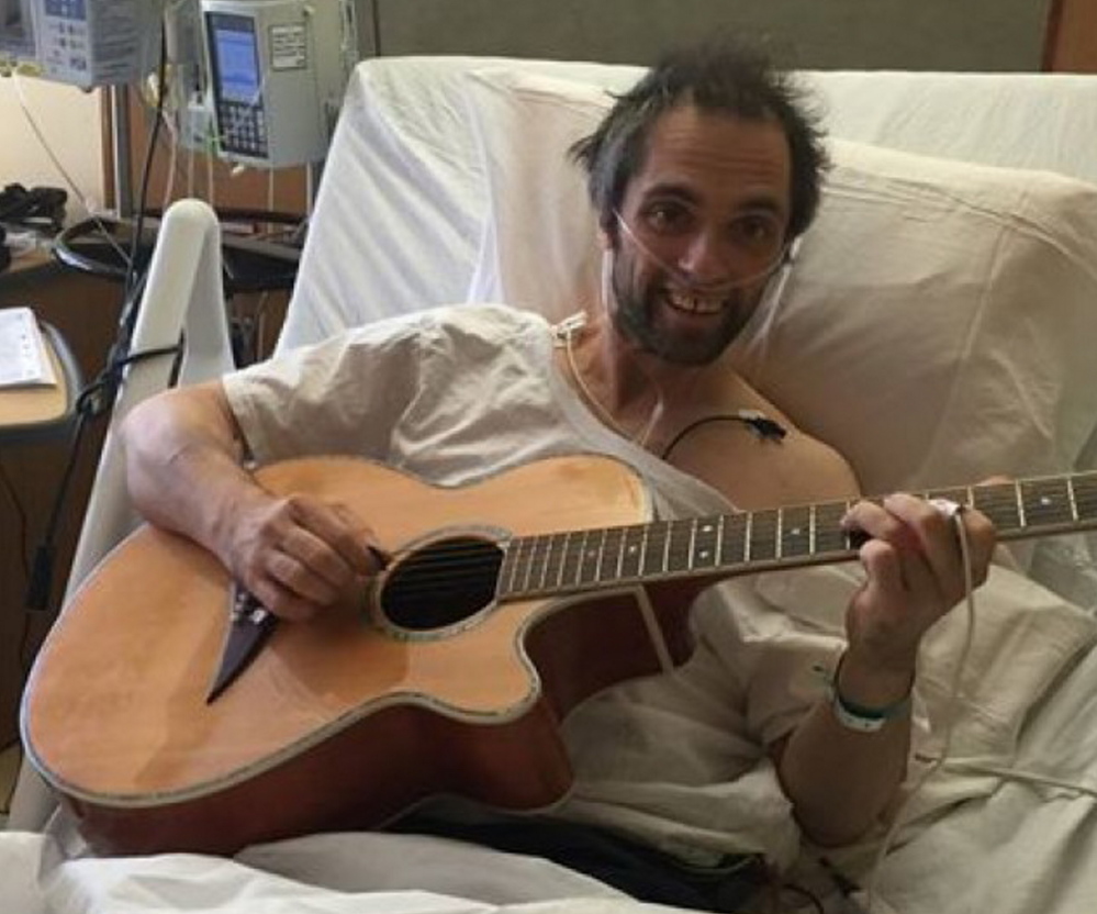 Pete Witham has been in Maine Medical Center since mid-June with an illness that caused his spleen to rupture. His friends and family are now planning fundraisers to help Witham cover his medical costs.