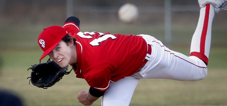 Henry Curran of South Portland put together a number of dominating performances this season, including 19 strikeouts in a win over Cheverus and 14 in a game against Portland.