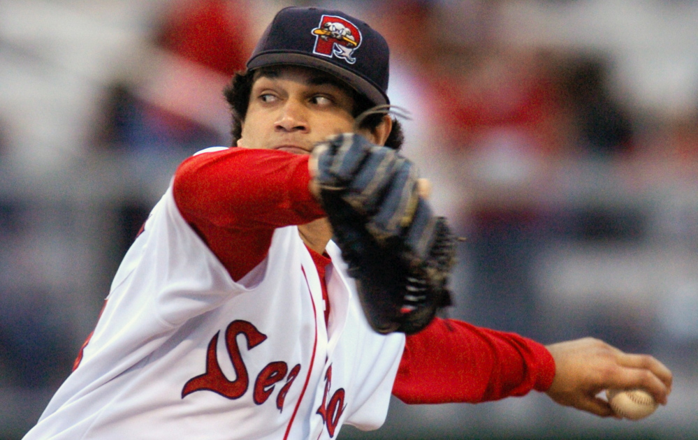 Abe Alvarez was a Double A Pitcher of the Year in 2004, but an 11.32 ERA in three seasons in Boston meant a short MLB career.
