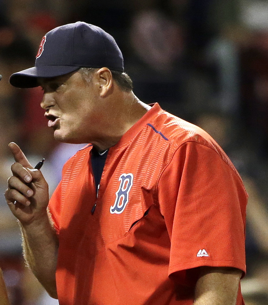 Red Sox Manager John Farrell has found out what everyone knew before the season – that the Red Sox starting pitching simply isn’t good enough to win.