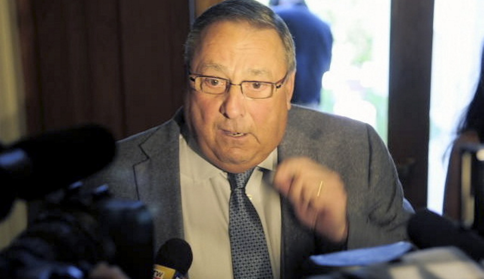 Gov. Paul LePage used to be pretty successful in getting his agenda through the legislative process, but his scorched-earth strategy of late seems to be backfiring this year.