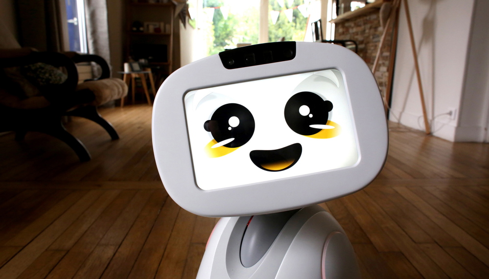 Buddy, by the French firm Blue Frog Robotics, is a social robot designed specifically for the home. It can snap photos of the family and read stories to kids.