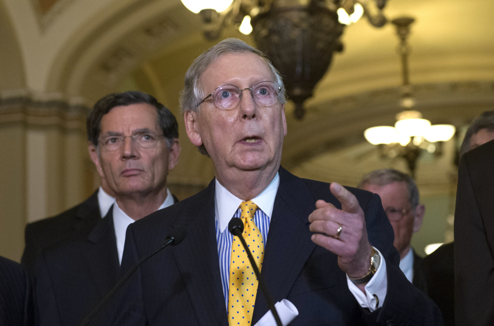 Senate Majority Leader Mitch McConnell, of Kentucky, remains a  foe of campaign-finance restrictions.
